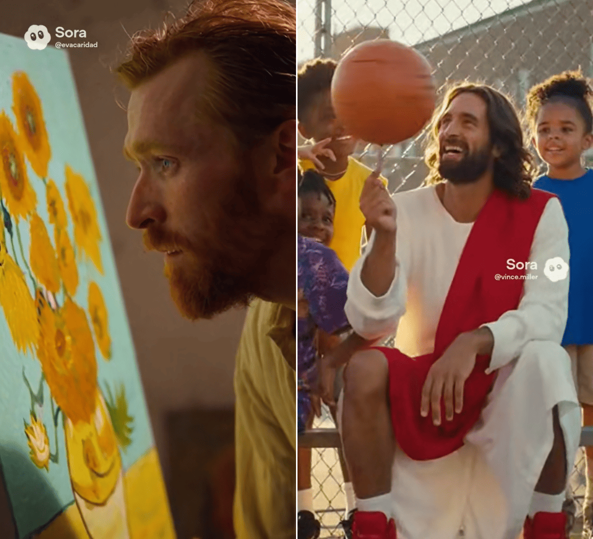 Скриншоты видео с сайта sora.chatgptp.com