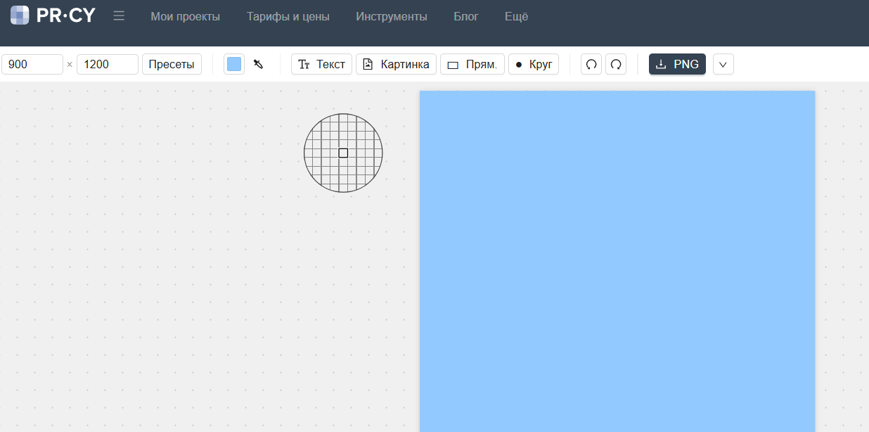 Интерфейс редактора для карточек маркетплейсов